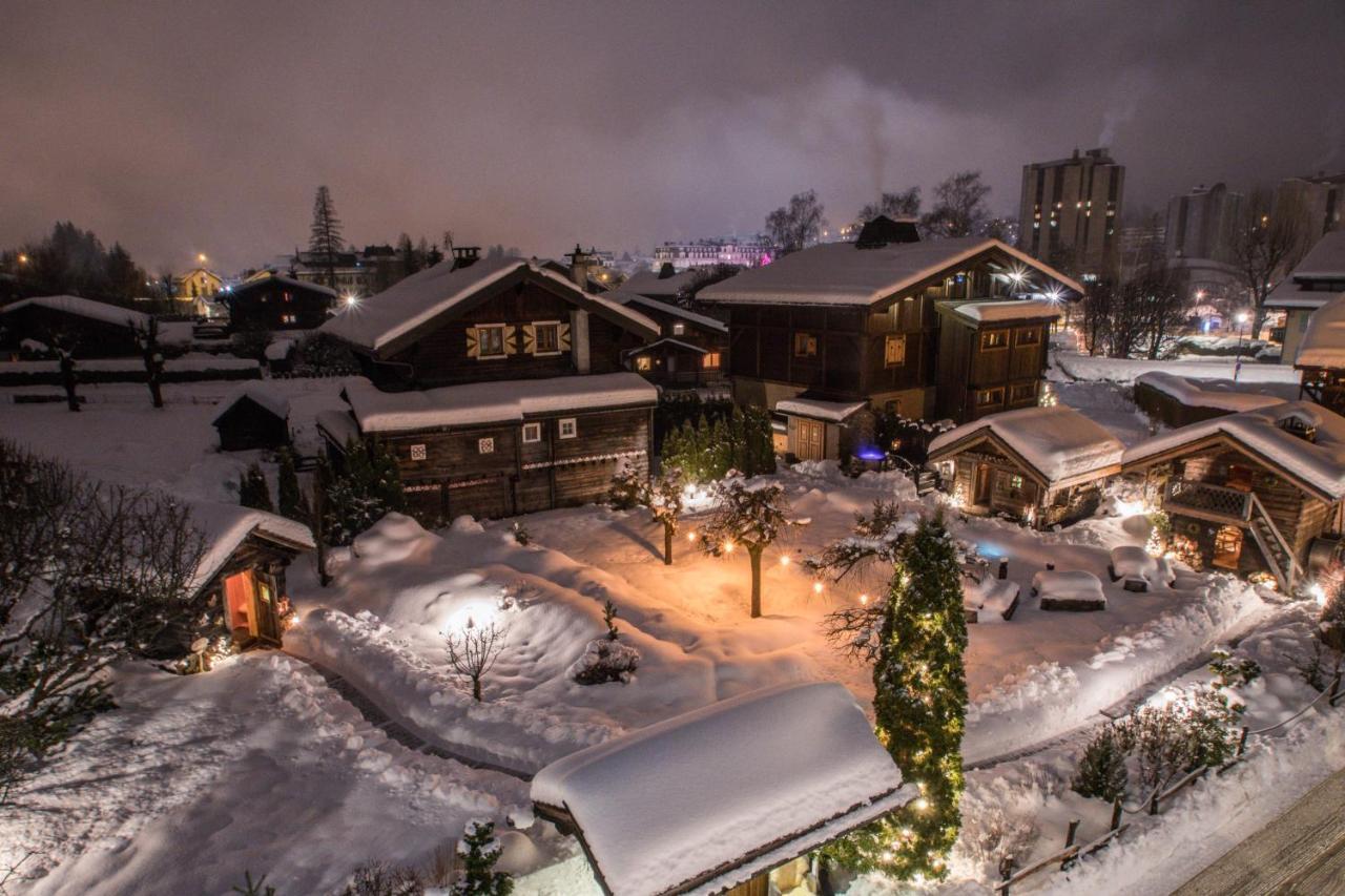 Chalet-Hôtel Hermitage Chamonix Buitenkant foto