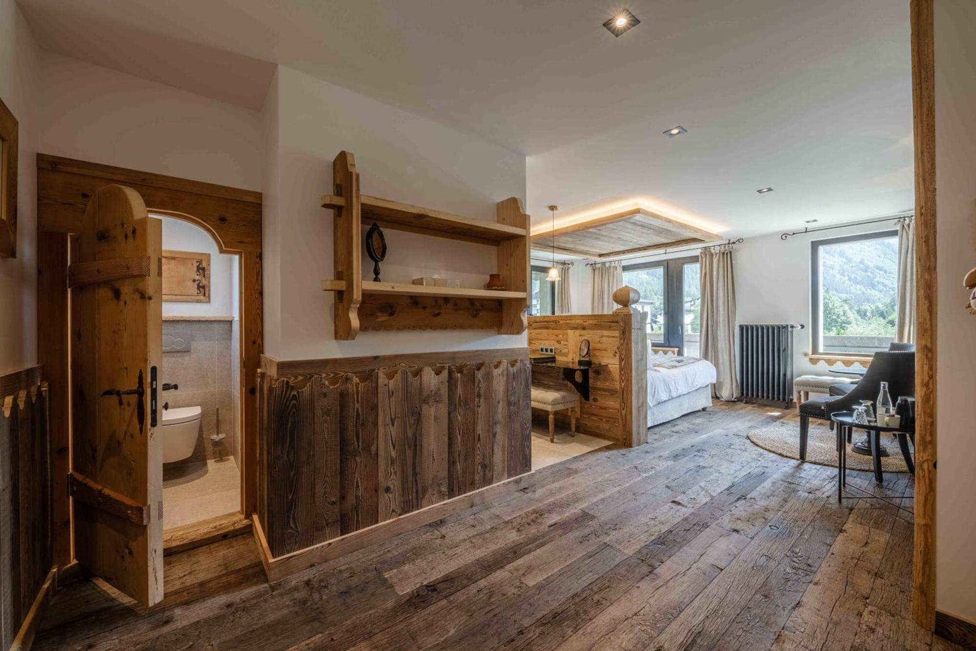 Chalet-Hôtel Hermitage Chamonix Buitenkant foto