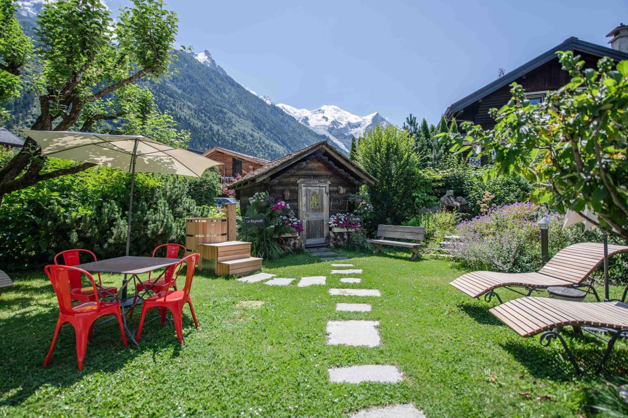 Chalet-Hôtel Hermitage Chamonix Buitenkant foto