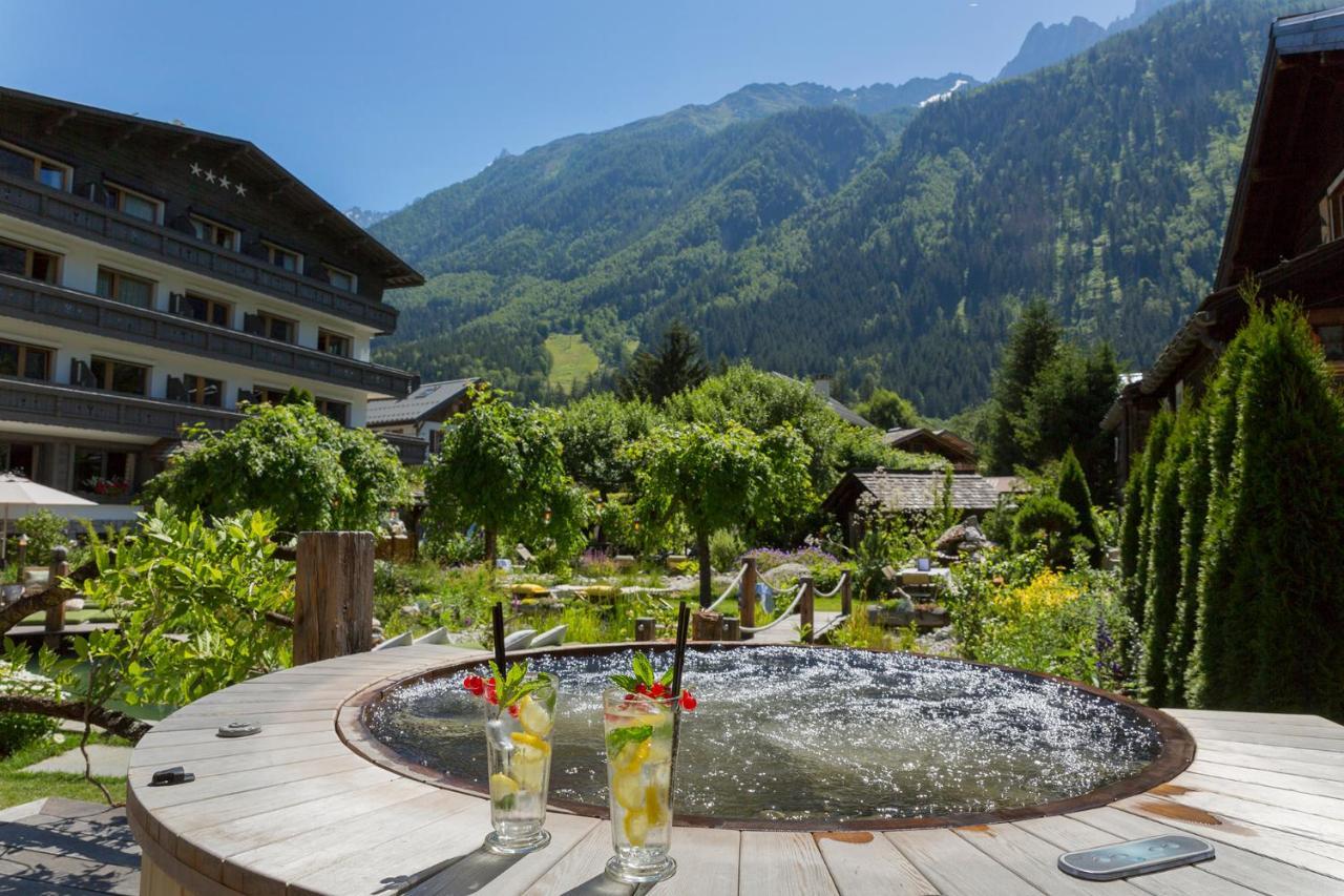 Chalet-Hôtel Hermitage Chamonix Buitenkant foto